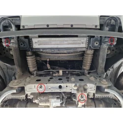 Stalowa osłona chłodnicy Ford Ranger (2023-2025)